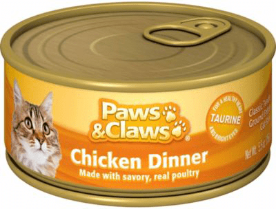 Paws & Claws Chicken Dinner